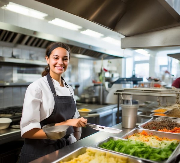 食堂新秀，食堂管理中的小能手